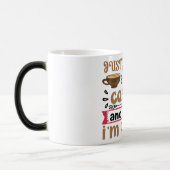 Mug Magic Funny Office Coffee Quotes モーフィングマグカップ (左)