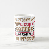 Mug Magic Funny Office Coffee Quotes モーフィングマグカップ (中央)