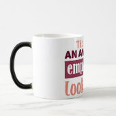 Mug Magic Funny Office Coffee Quotes モーフィングマグカップ (左)