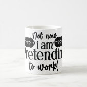 Mug Magic Funny Office Coffee Quotes モーフィングマグカップ (中央)