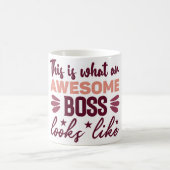 Mug Magic Funny Office Coffee Quotes モーフィングマグカップ (中央)