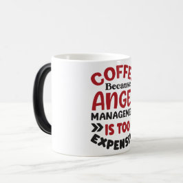 Mug Magic Funny Office Coffee Quotes モーフィングマグカップ