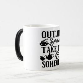 Mug Magic Funny Office Coffee Quotes モーフィングマグカップ