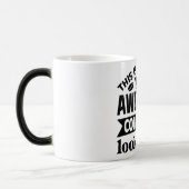 Mug Magic Funny Office Coffee Quotes モーフィングマグカップ (左)