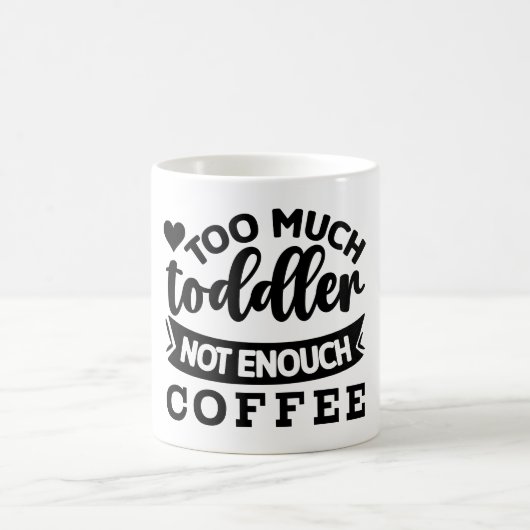 Mug Magic Funny Office Coffee Quotes モーフィングマグカップ (中央)