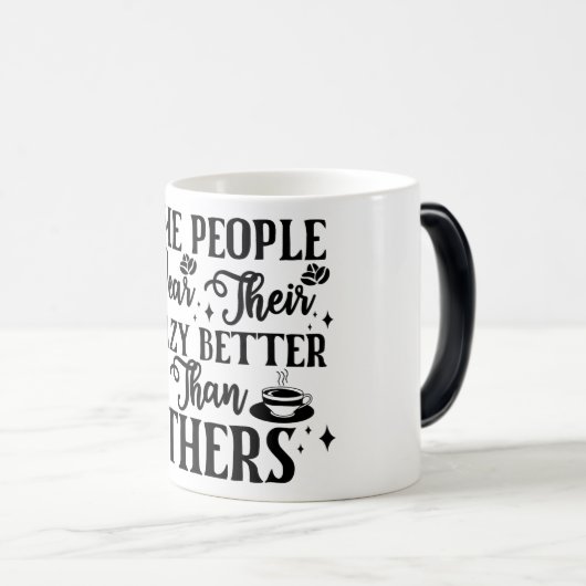 Mug Magic Funny Office Coffee Quotes モーフィングマグカップ (正面右)