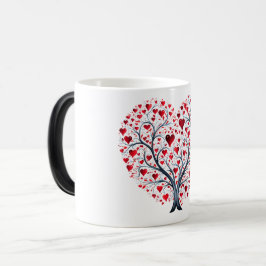 Mug Magic Valentines Day Hearts モーフィングマグカップ
