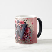 Mug Magic W Valentine Alphabet 3D モーフィングマグカップ (正面右)