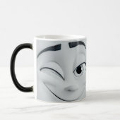 Mug Magic Winking Cartoon Face 3D モーフィングマグカップ (左)