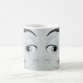 Mug Magic Winking Cartoon Face 3D モーフィングマグカップ (中央)