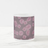 Mug magique violet フロストグラスマグカップ (中央)