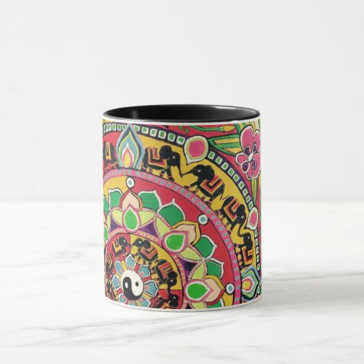 MUG MANDALA ZEN マグカップ (中央)