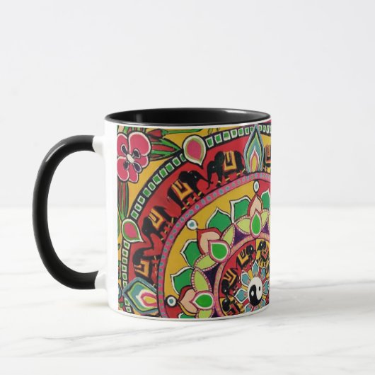 MUG MANDALA ZEN マグカップ (左)