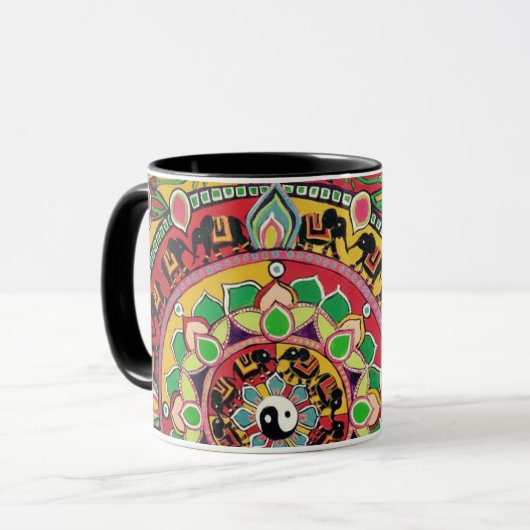 MUG MANDALA ZEN マグカップ (正面左)