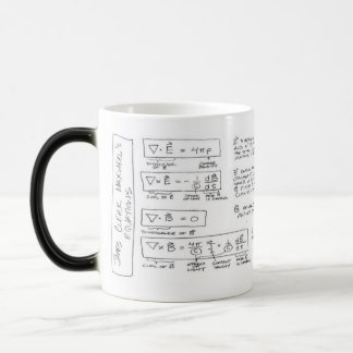 Mug Maxwell's Equations モーフィングマグカップ