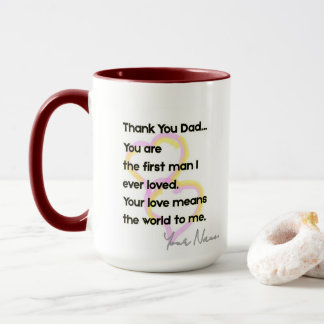 Mug MD02 #ThankYouDad マグカップ