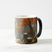 Mug - "Méditation au cœur de l’automne éternel" モーフィングマグカップ (正面右)