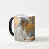 Mug - "Méditation au cœur de l’automne éternel" モーフィングマグカップ (正面左)