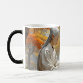 Mug - "Méditation au cœur de l’automne éternel"  モーフィングマグカップ