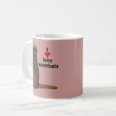 Mug "Meerkats " コーヒーマグカップ (正面左)
