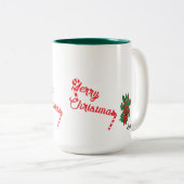 Mug  : Merry Christmas ツートーンマグカップ (正面右)
