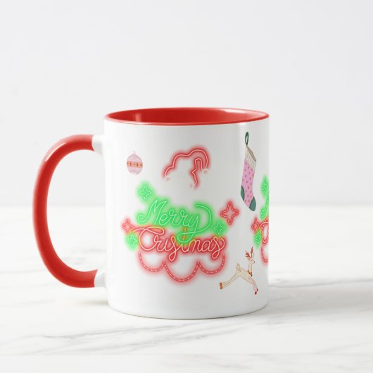 Mug Merry Christmas  マグカップ (左)