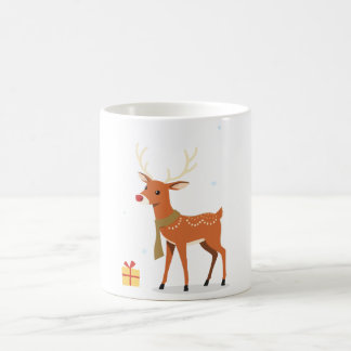 Mug Merry Christmas Renne コーヒーマグカップ
