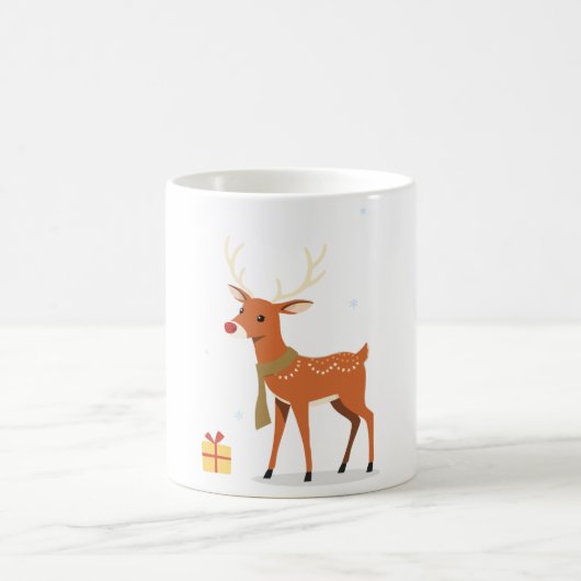 Mug Merry Christmas Renne コーヒーマグカップ (中央)