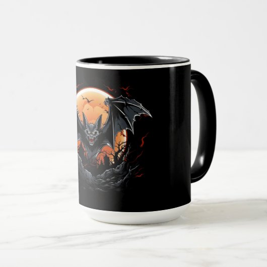 Mug Midnight Ghosts マグカップ (正面右)