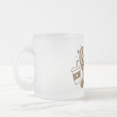 Mug- minimalist Mug フロストグラスマグカップ (左)