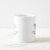Mug Mojito in a pool コーヒーマグカップ (中央)