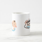 Mug Mom Baby コーヒーマグカップ (中央)