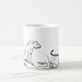 Mug Monochrome Jungle Trio コーヒーマグカップ (中央)