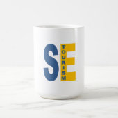 Mug morphing blanche SWEDEN  TOURISM モーフィングマグカップ (中央)