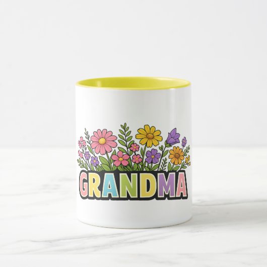 Mug-Mother's Day Gift- Grandma Mug マグカップ (中央)