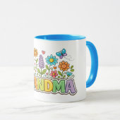 Mug- Mother's Day Gift-Grandma Mug マグカップ (正面右)