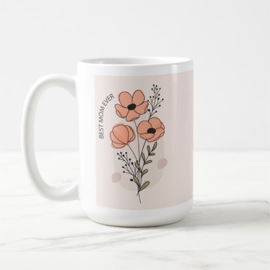 Mug Mother's Day Série 4-10 コーヒーマグカップ (左)