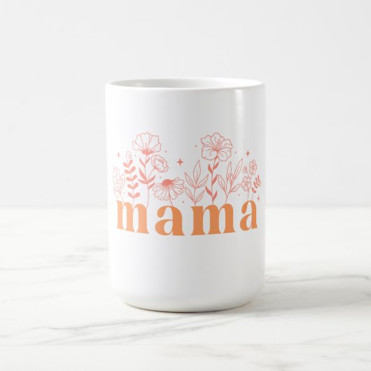 Mug Mother's Day Série 4-11 コーヒーマグカップ (中央)