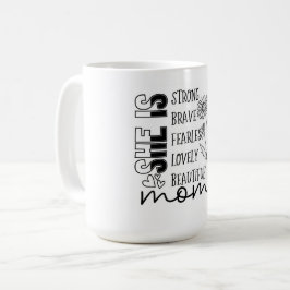 Mug Mother's Day Série 4-12 コーヒーマグカップ