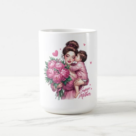 Mug Mother's Day Série 4-16 コーヒーマグカップ (中央)