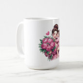 Mug Mother's Day Série 4-16 コーヒーマグカップ (正面左)