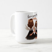 Mug Mother's Day Série 4-17 コーヒーマグカップ (正面左)