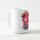 Mug Mother's Day Série 4-18 コーヒーマグカップ (正面左)