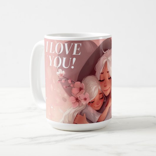 Mug Mother's Day Série 5-12 コーヒーマグカップ (正面左)