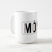 Mug Mother's Day Série 6 コーヒーマグカップ (正面左)