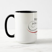 Mug My love for you is infinite マグカップ (左)