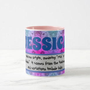 Mug - Names (Jessica) マグカップ