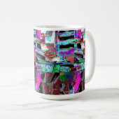 Mug – Neon Pulse コーヒーマグカップ (正面右)