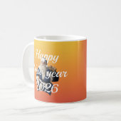 Mug new year party  コーヒーマグカップ (正面左)