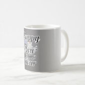 Mug New Year with Happy party  コーヒーマグカップ (正面右)